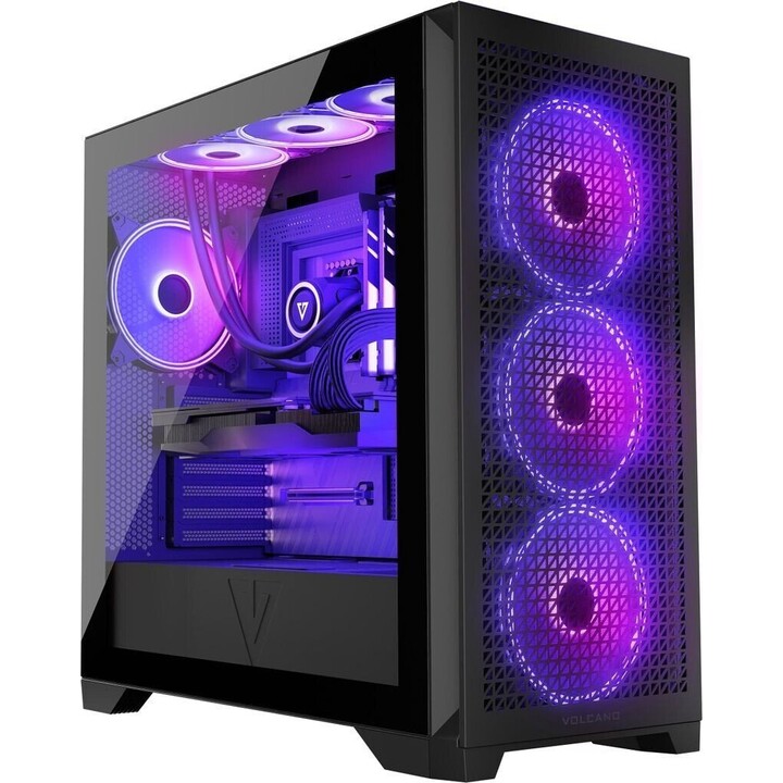 MODECOM Computer case VOLCANO EXPANSE T APEX ARGB MIDI Black