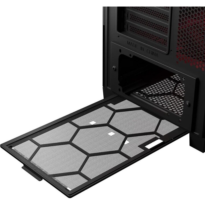 Computergehäuse MODECOM T APEX ARGB MIDI Black