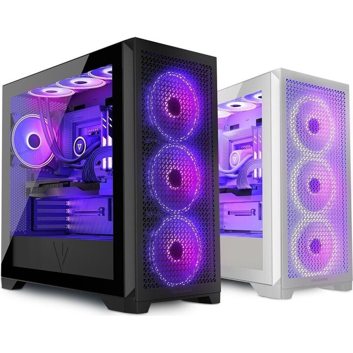 MODECOM Computer case VOLCANO EXPANSE T APEX ARGB MIDI Black