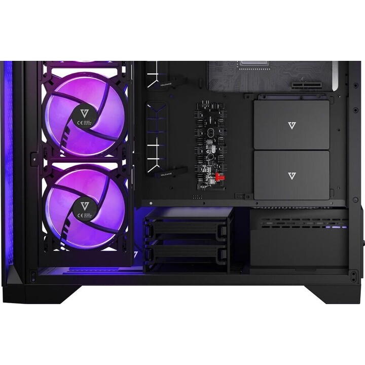 Computergehäuse MODECOM T APEX ARGB MIDI Black