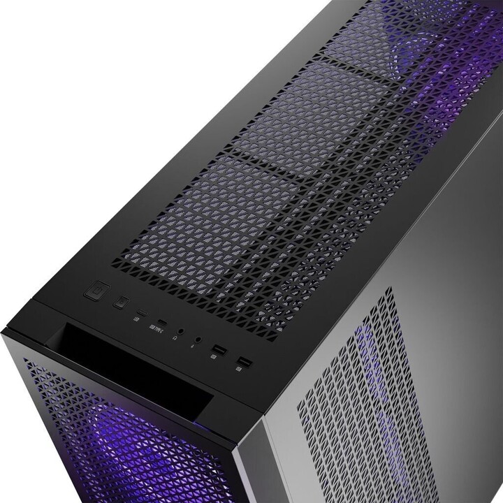 Computergehäuse MODECOM T APEX ARGB MIDI Black