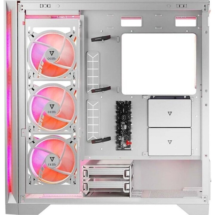 Computergehäuse MODECOM VOLCANO EXPANSE S APEX ARGB MIDI White