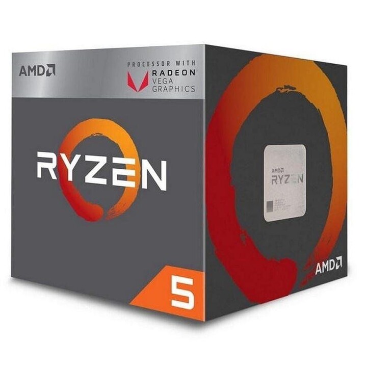 Processore AMD Ryzen 5-3400G 3,70 GHz Socket AM4