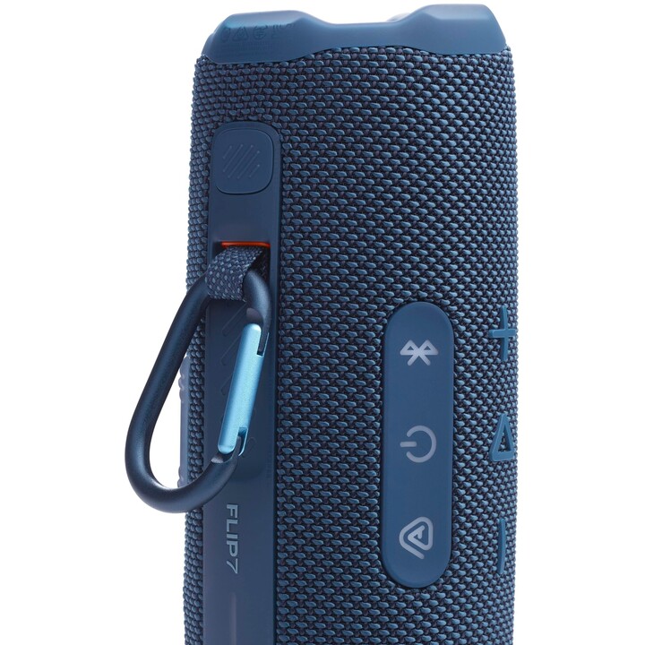 Altifalante Bluetooth portátil JBL Flip 7 azul IP68 à prova de água, à prova de poeiras, à prova de quedas, com uma bateria de 1