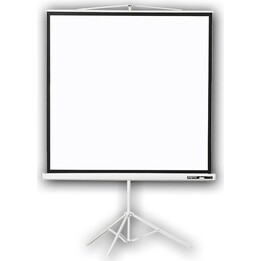 Iggual PSIES240 Elektrische Wandprojektionswand 240x240 cm Motorisiert 1:1 134 Zoll Wandhalterung Fernsteuerung