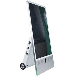 ALLNET ALL-OD43A10BATIP65 Stand Display 43 pollici Full HD Batteria da esterno IP65 1920x1080 1500 nits Ruote Touchless Portatil