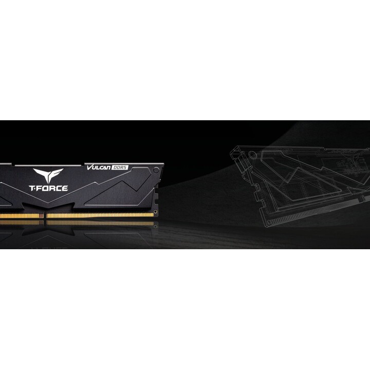 Team Group Vulcan 16GB 1x16GB 6000MHz CL38 EXPO-XMP Negro