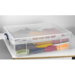 Really Useful Box contenitore 70,0 l - 81,0 x 62,0 x 22,5 cm trasparente