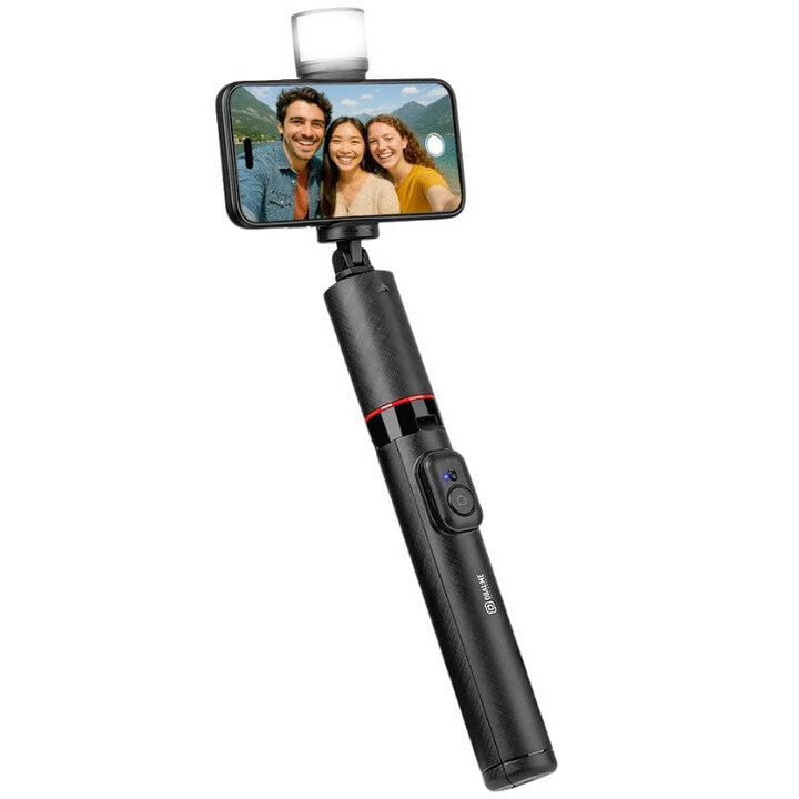 OBAL:ME SelfiePod High Glow Gimbal Treppiede con luce LED ad alto splendore e comando a distanza