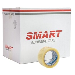 BSTech Cinta de embalaje acrílica 48*60m Transparente cartón 36szt