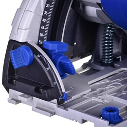 Scheppach PL55 16 cm Nero, Blu, Argento 9500 RPM 1200 W