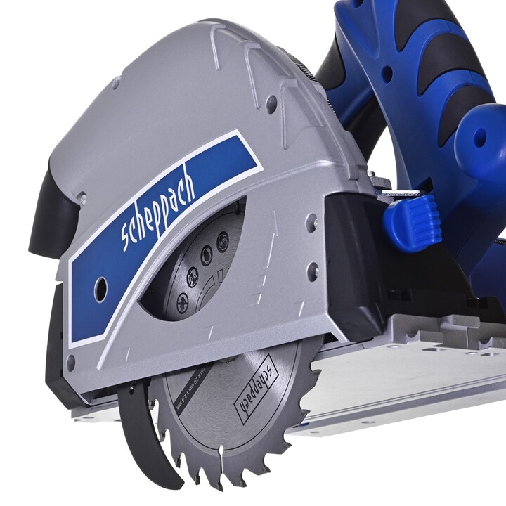 Scheppach PL55 16 cm Preto, Azul, Prata 9500 RPM 1200 W