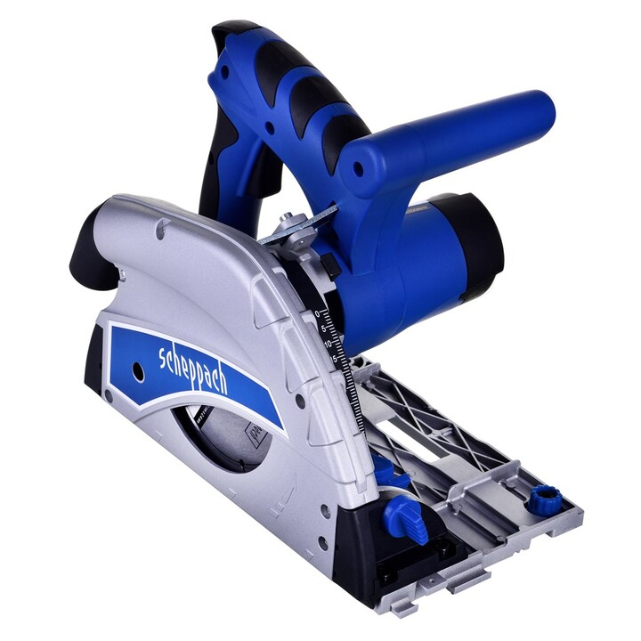 Scheppach PL55 16 cm Preto, Azul, Prata 9500 RPM 1200 W