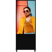 Hikvision DS-D6055UT-D/S Totem de 55" con pantalla táctil 4K UHD