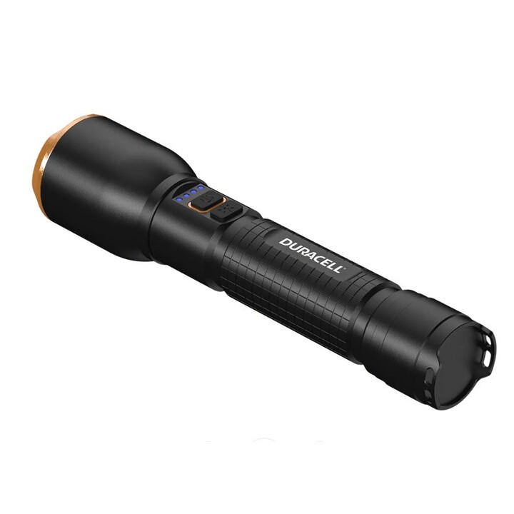 Lanterna Duracell DF3000R preta