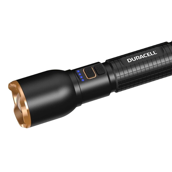 Lanterna Duracell DF3000R preta