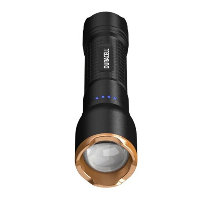 Duracell DF750R Black Flashlight
