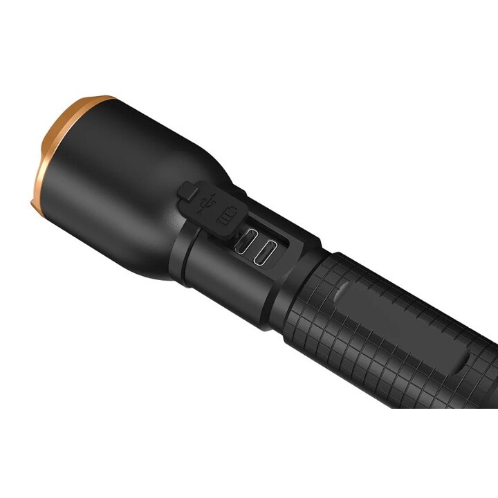 Lanterna Duracell DF2500R preta