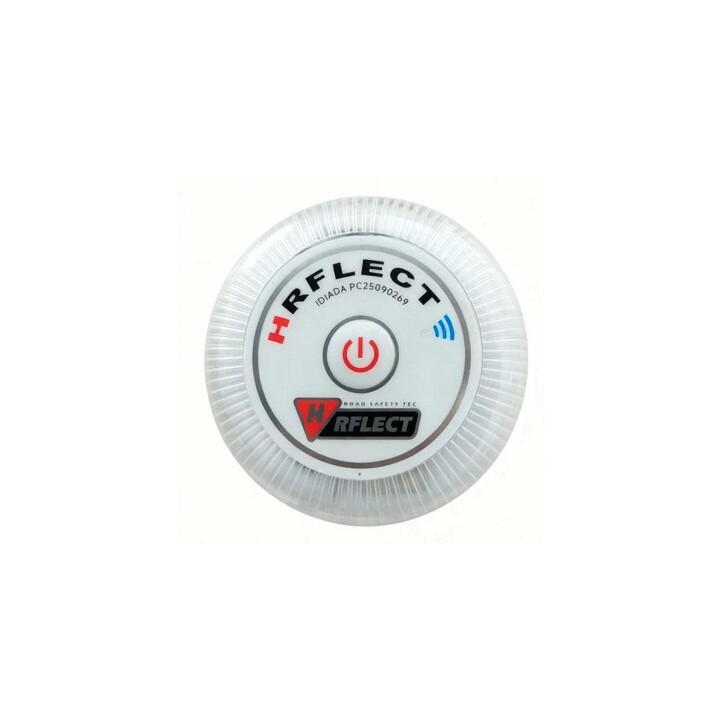 HRFLECT Geolokalisierbare Notleuchte / Geprüft nach V16 / DGT 3.0 / Blinklicht / Sichtweite + 1 km / IP54