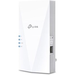 WLAN-6-Dualband-Repeater TP-Link RE580X-AX1500 (300 Mbit/s im 2,4-GHz-Band und 1200 Mbit/s im 5-GHz-Band), 1x RJ45 GB