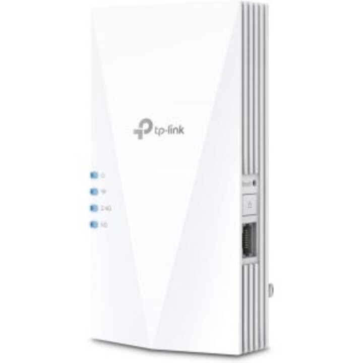 Range extender wifi 6 dualband tp-link re580x ax1500 300mb in 2.4ghz e 1200b in 5ghz 1xrj45 gb