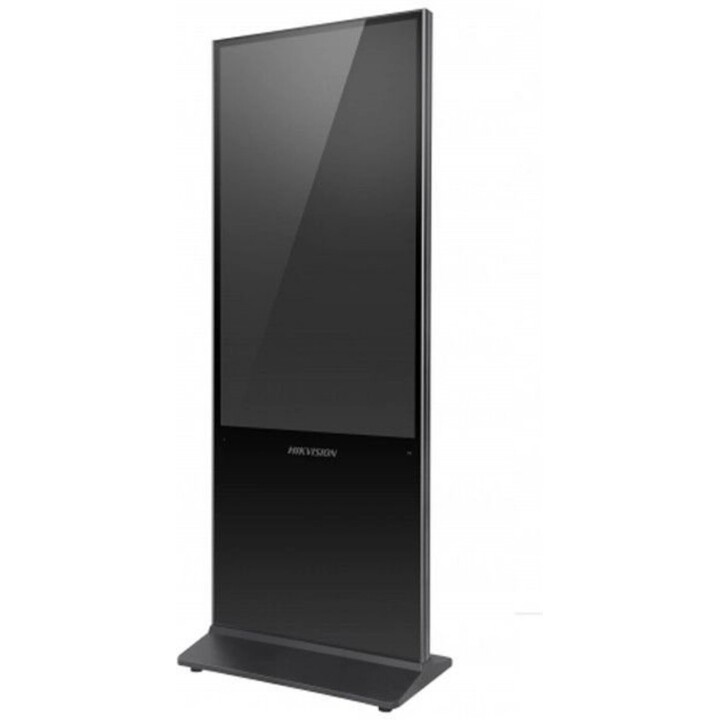 Hikvision DS-D6055UL-B/S 55 Inch 4K UHD Floor Standing Digital Signage 500 nits IPS Android 8.1 60Hz 6.5ms Wi-Fi Bluetooth Speak