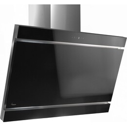 Akpo WK-9 KASTOS 60, exaustor de 60 cm com elevada capacidade de sucção e comandos tácteis modernos e intuitivos, Preto