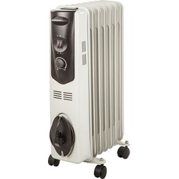 Soler & Palau Sahara 1503 Efficient Oil Filled Radiator for Indoor Heating, Grey
