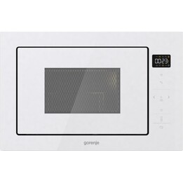 Gorenje BM251SG2WG, microonde integrato da 25L 900W con grill con comandi digitali e scongelamento rapido, bianco