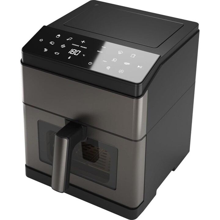 Aiwa Kumada AFR-8000 Air Fryer 1800W 12 Programs 8L Basket Autoclean Black