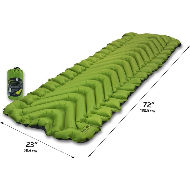 Matelas KLYMIT Modèle Static V2 vert