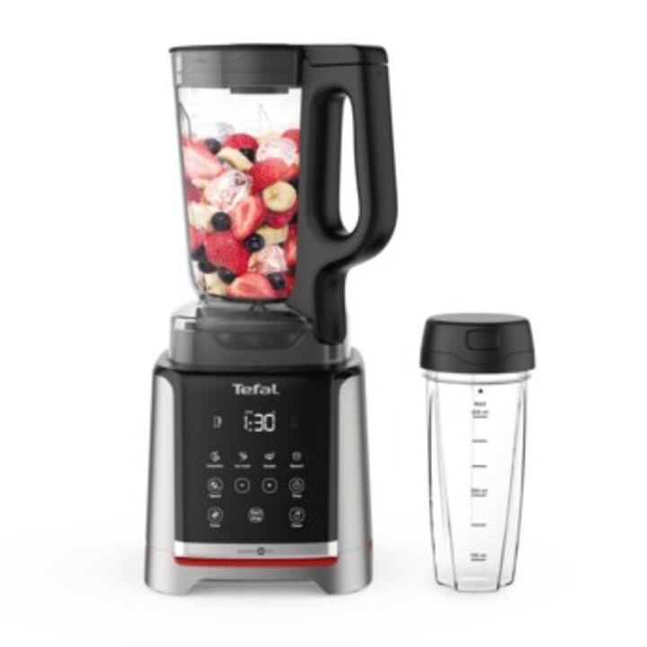 Batedeira manual Tefal BL91HD 1600 W, preta, aço inoxidável