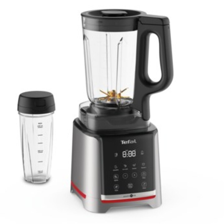 Batedeira manual Tefal BL91HD 1600 W, preta, aço inoxidável