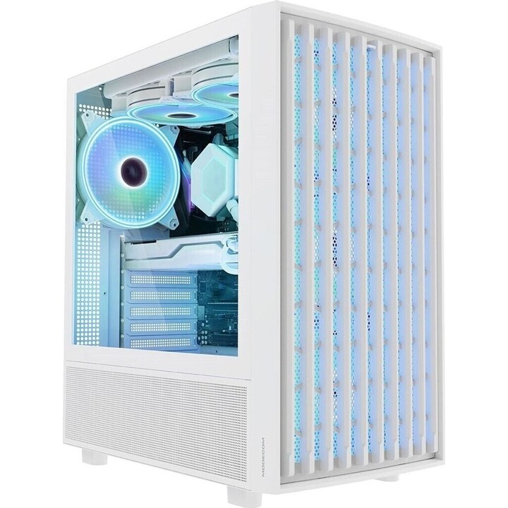 MODECOM Ordner BREEZE ARGB Flow MIDI USB 3.0 X 2 CYPE-C Blanco