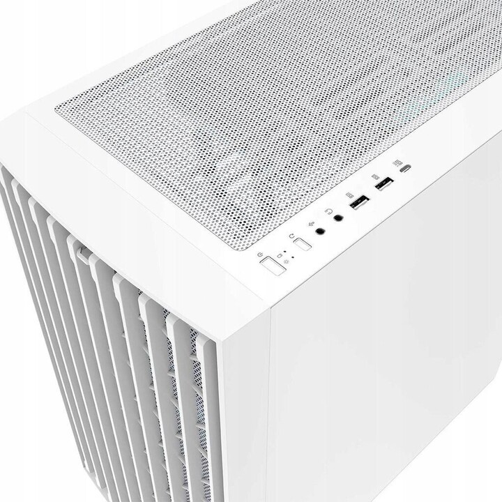 MODECOM Boîtier de commande BREEZE ARGB Flow MIDI USB 3.0 X 2 CYPE-C Blanco
