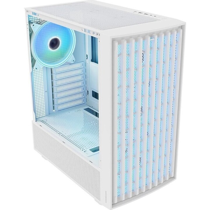 MODECOM Scatola di comando BREEZE ARGB Flow MIDI USB 3.0 X 2 CYPE-C Blanco