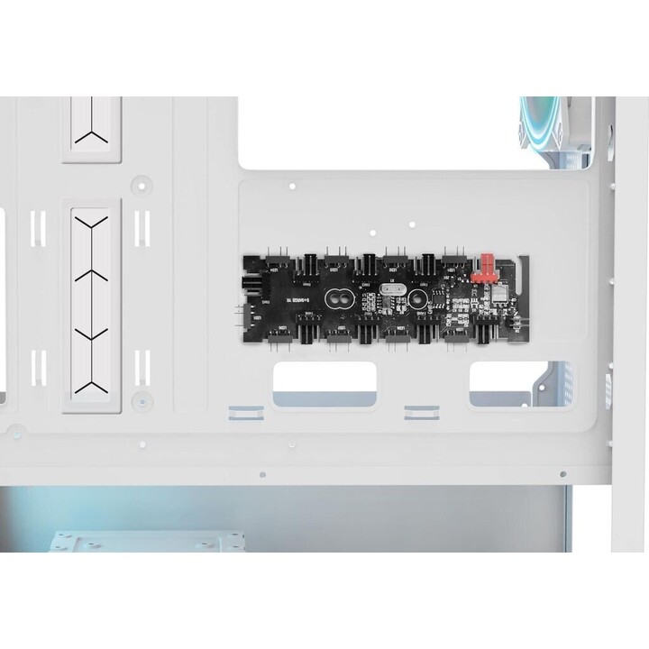 MODECOM Scatola di comando BREEZE ARGB Flow MIDI USB 3.0 X 2 CYPE-C Blanco