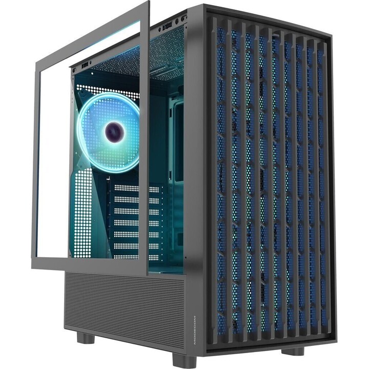 MODECOM BREEZE ARGB Flow MIDI Computer Case USB 3.0 X 2 CYPE-C Black
