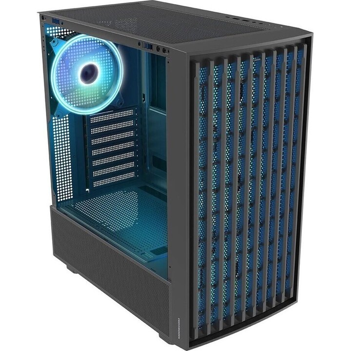 MODECOM BREEZE ARGB Flow MIDI Computer Case USB 3.0 X 2 CYPE-C Nero