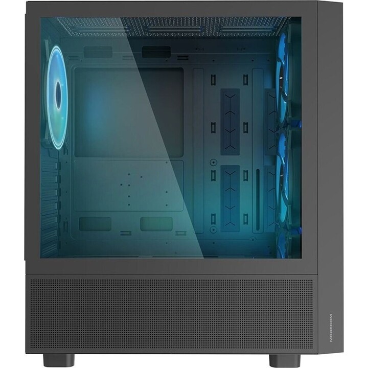 MODECOM BREEZE ARGB Flow MIDI Computer Case USB 3.0 X 2 CYPE-C Noir