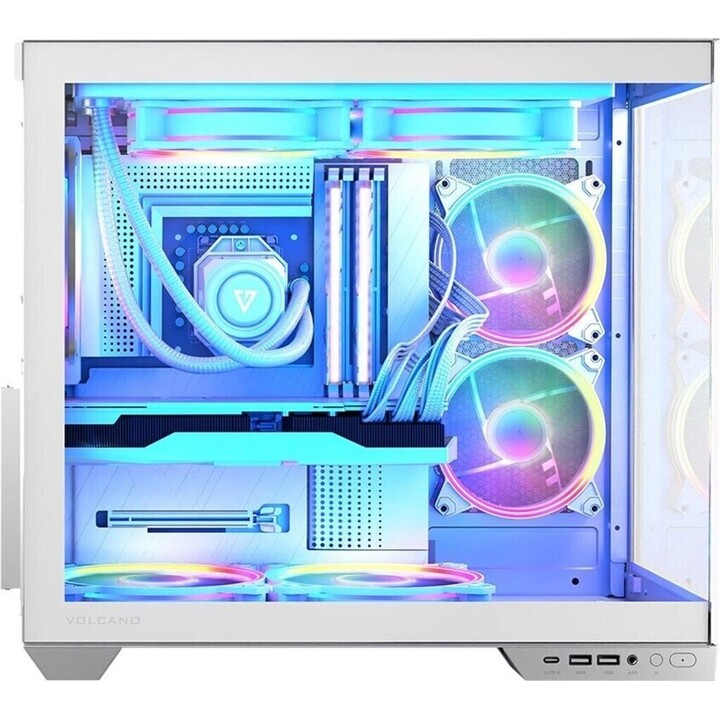 MODECOM Computer Case Volcano Panorama APEX ARGB 3F MIDI Bianco