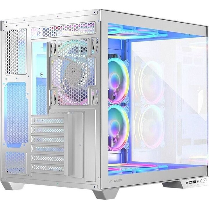 MODECOM Computer Case Volcano Panorama APEX ARGB 3F MIDI Bianco