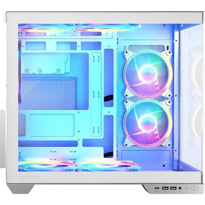 MODECOM Computer Case Volcano Panorama APEX ARGB 3F MIDI Bianco