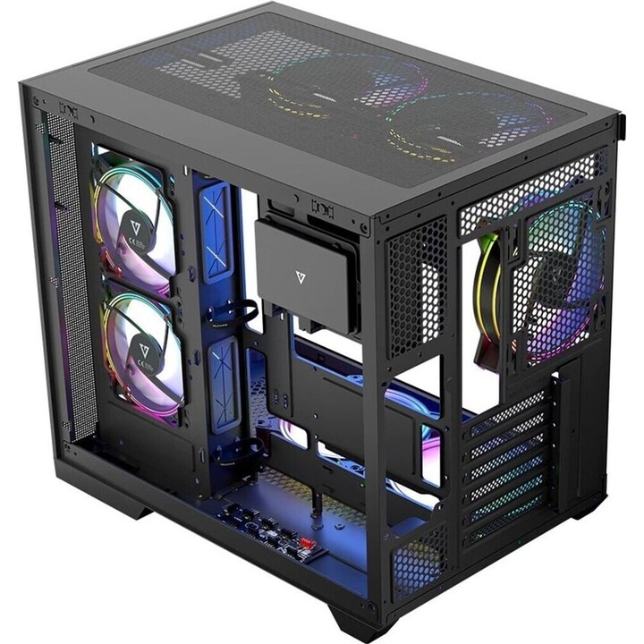 MODECOM Computer Case Volcano Panorama APEX ARGB 3F MIDI Nero