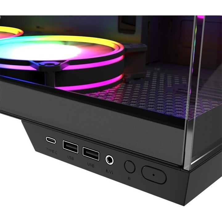 MODECOM Computer Case Volcano Panorama APEX ARGB 3F MIDI Nero