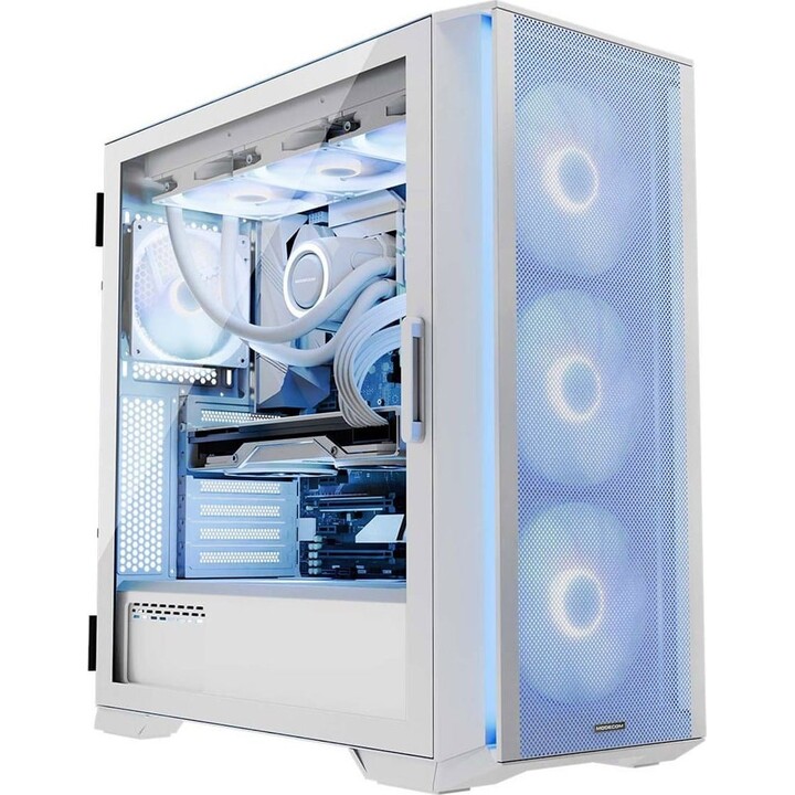 MODECOM HORIZON ARGB Flow MIDI Computer Case USB 3.0 X 2 CYPE-C Blanc