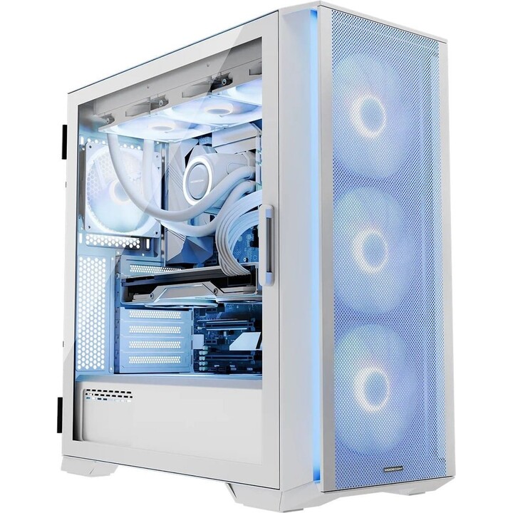 MODECOM HORIZON ARGB Flow MIDI Computer Gehäuse USB 3.0 X 2 CYPE-C Weiß