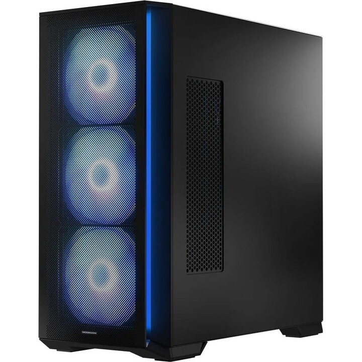 MODECOM HORIZON ARGB Flow MIDI Computer Gehäuse USB 3.0 X 2 CYPE-C Schwarz