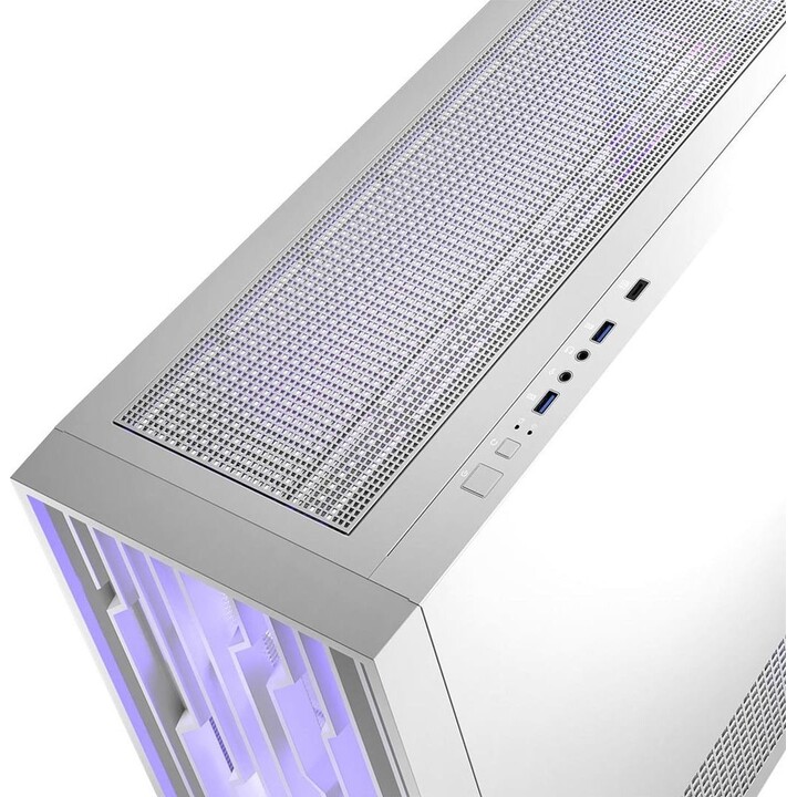 MODECOM Computer Case VOLCANO PERUN APEX ARGB MIDI Bianco