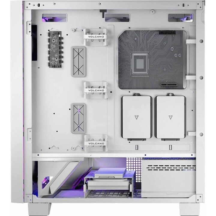 MODECOM Computer Case VOLCANO PERUN APEX ARGB MIDI Bianco